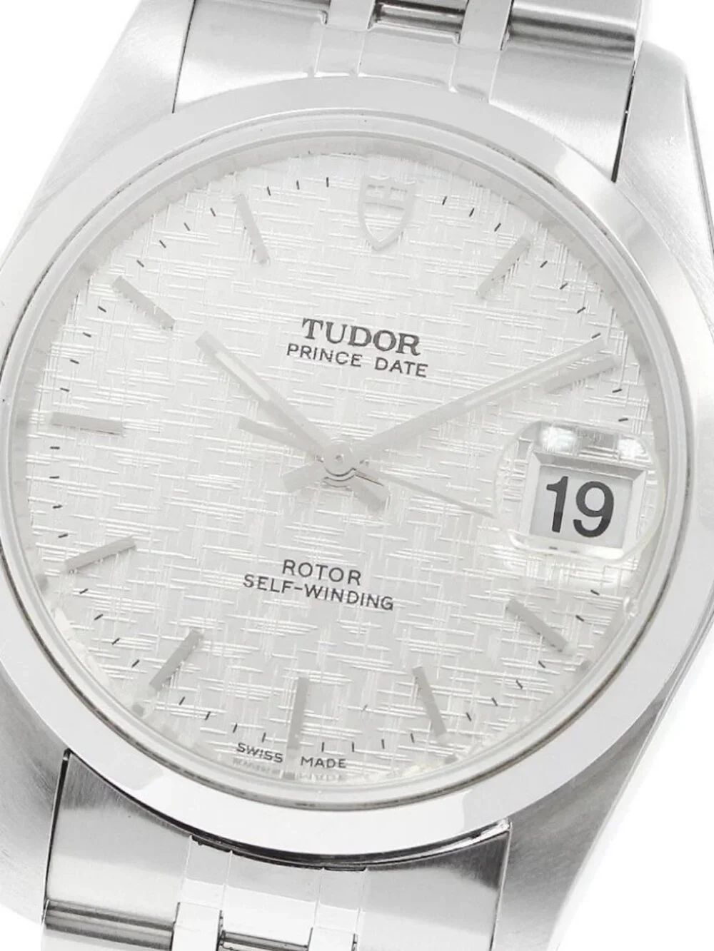 TUDOR Prince Date 74000 Silver Dial Automatic Boy's Watch_956083